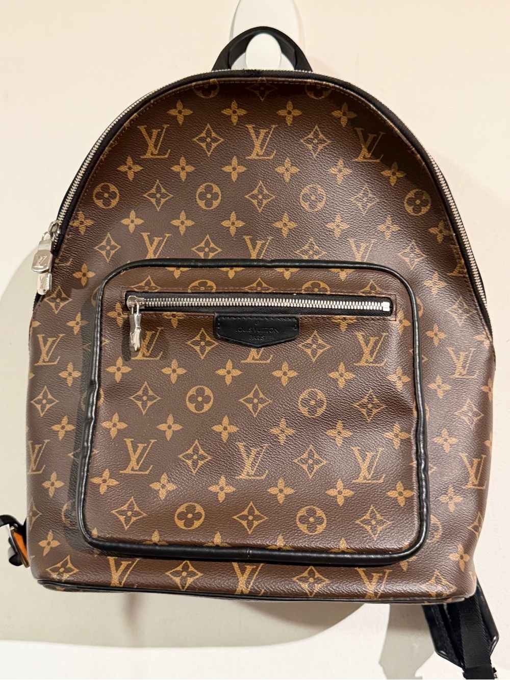 Louis Vuitton Josh Monogram Canvas Backpack in Brown/Tan
